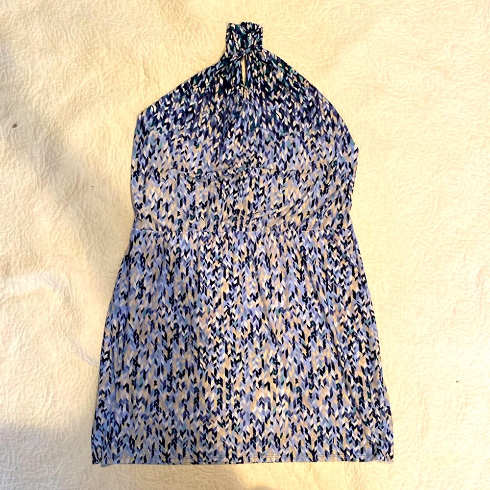 NWT White House Black Market Halter Dress XL